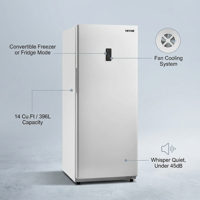 VEVOR Convertible Freezer/Refrig