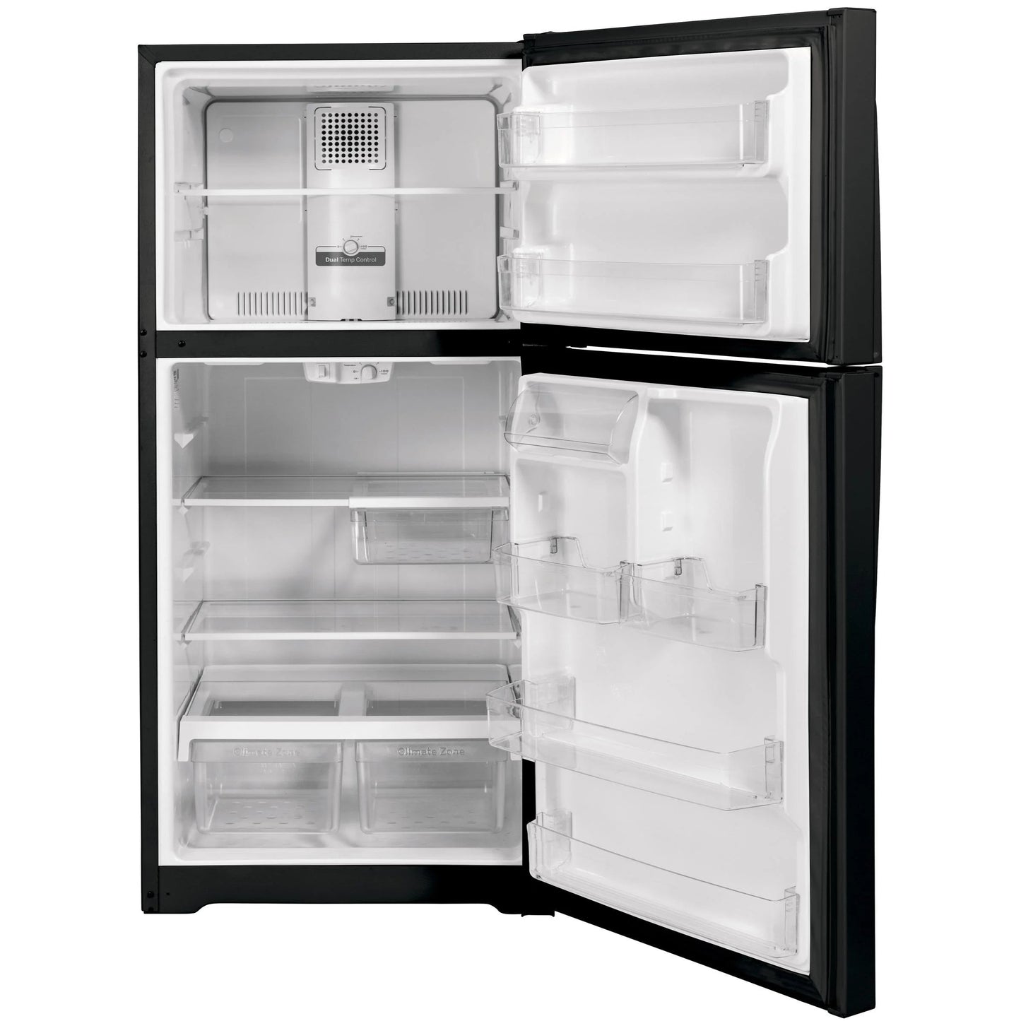 GTS22KGNRBB 21.9 Cu. Ft. Black Top-Freezer Refrirator