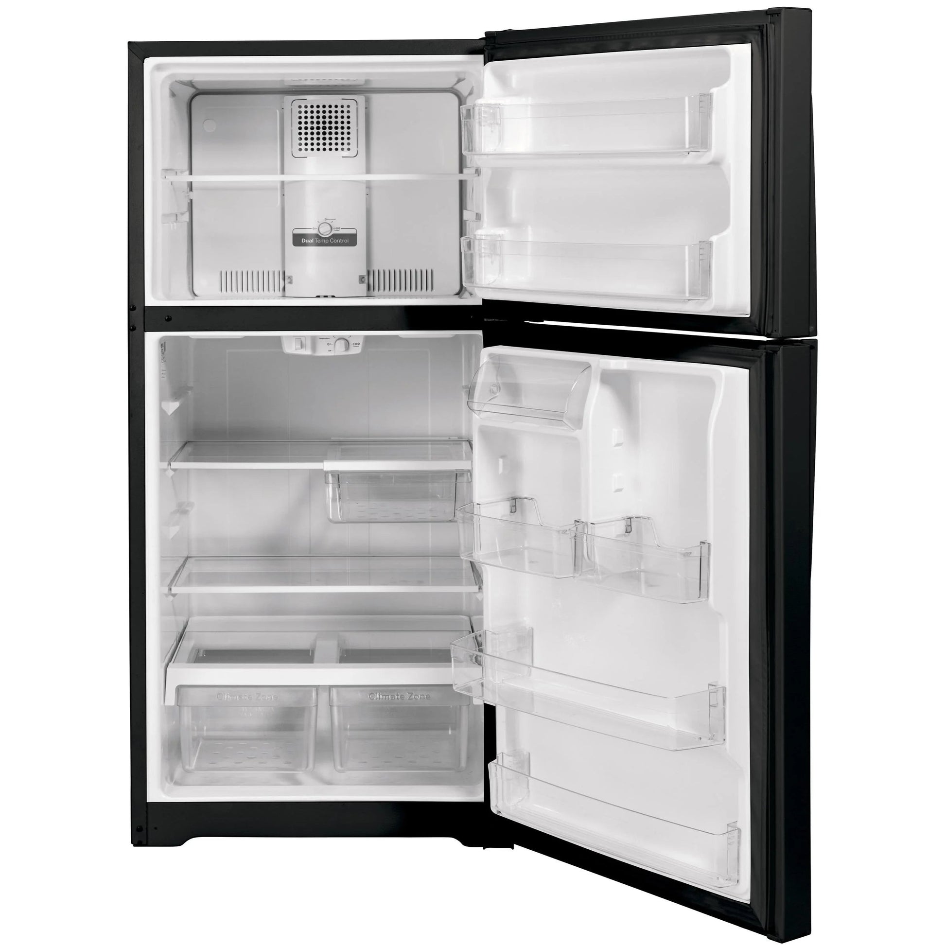 GTS22KGNRBB 21.9 Cu. Ft. Black Top-Freezer Refrirator