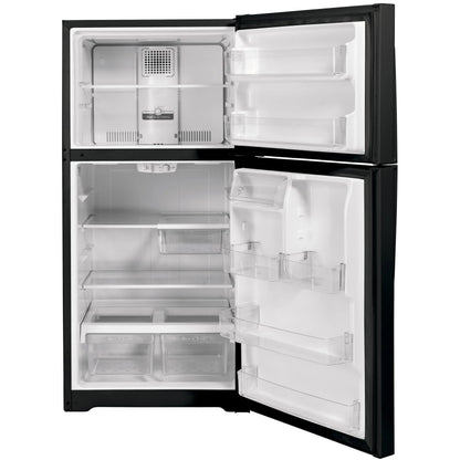 GTS22KGNRBB 21.9 Cu. Ft. Black Top-Freezer Refrirator