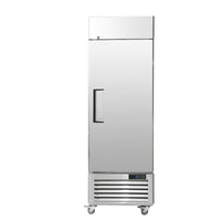 27" Commercial Freezer Reach in Upright Freezer Single Door 4 Shelves Solid Door