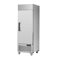 27" Commercial Freezer Reach in Upright Freezer Single Door 4 Shelves Solid Door