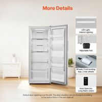 VEVOR Convertible Freezer/Refrig